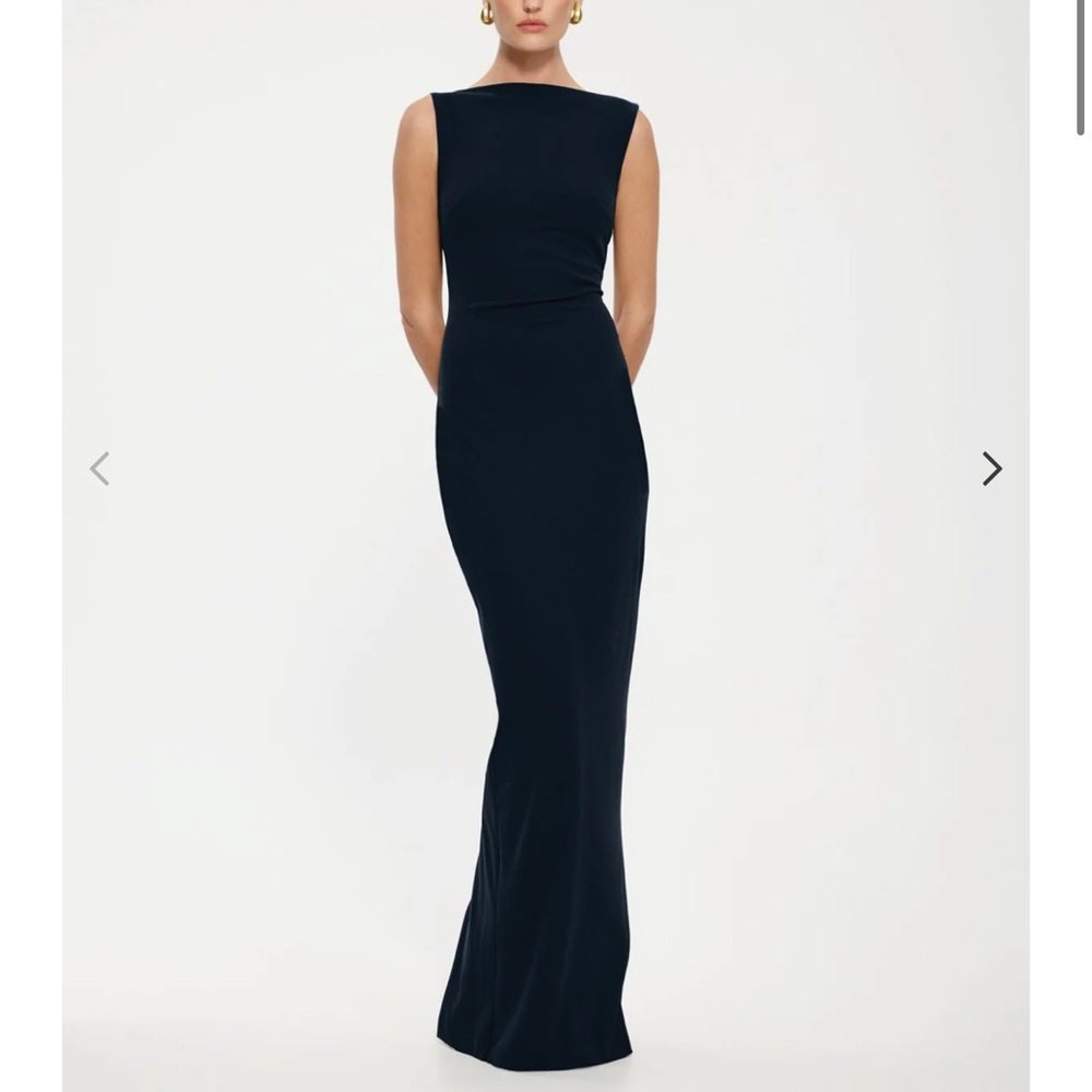 Effie Kats Verona Gown in Navy